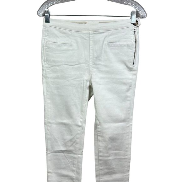 Anthropologie Pilcro and the Letterpress Womens Denim Legging Stretch‎ White 26 - Picture 2 of 7